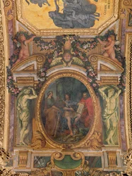 Réforme Judiciaire en 1667, Peinture au Plafond de la Galerie des Glaces